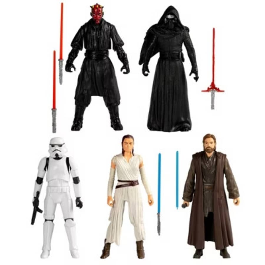 Star Wars Galactic Good vs. Evil Action Figure Set 6-Pack: $17