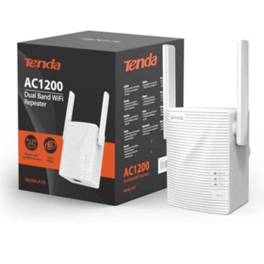 Tenda AC1200 Dual-Band WiFi 5 Repeater: $7.99