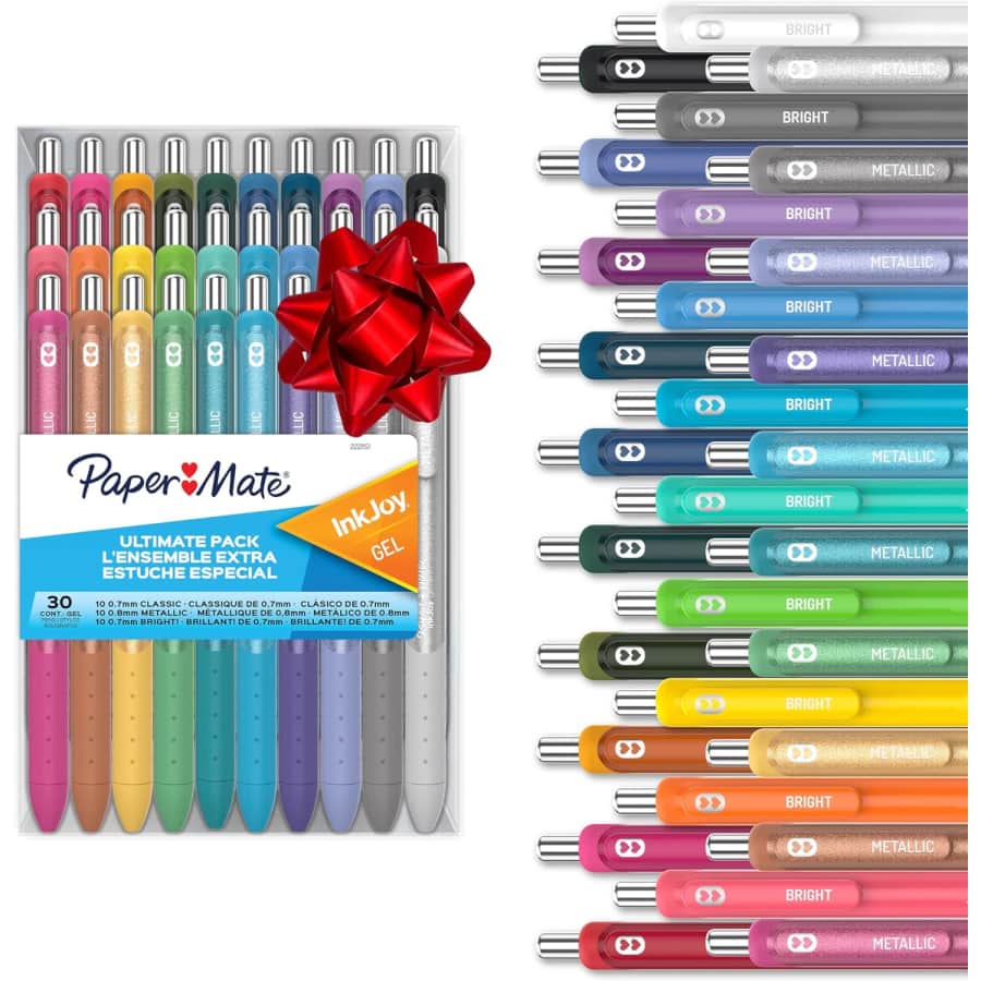 Paper Mate InkJoy Gel Pens 30-Count Ultimate Pack: $21 w/ Subscribe & Save