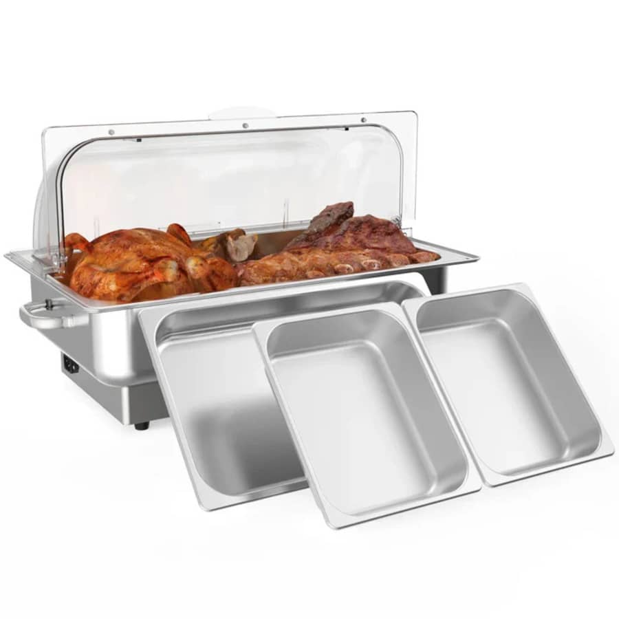 Garvee 9.5-Quart 400W Electric Stainless Serving Dish: $69 Garvee 9.5-Quart 400W Electric Stainless Serving Dish: $69