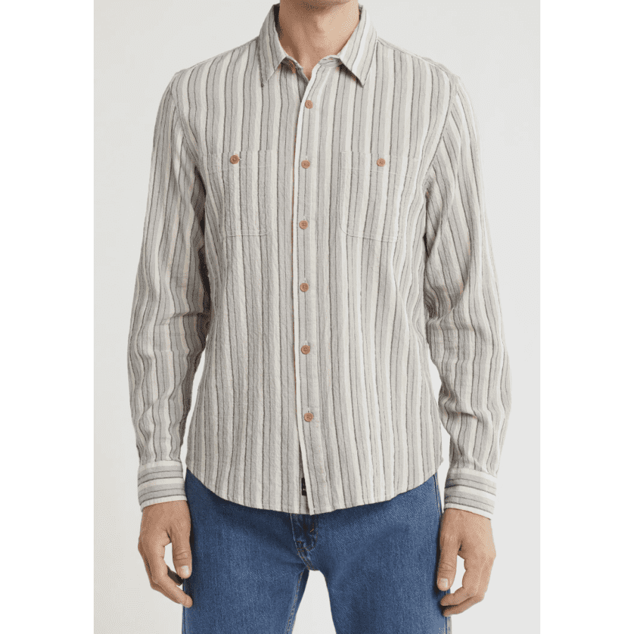 Lucky Brand Men's Mason Button-Up Work Shirt: $18 Lucky Brand Men's Mason Button-Up Work Shirt: $18