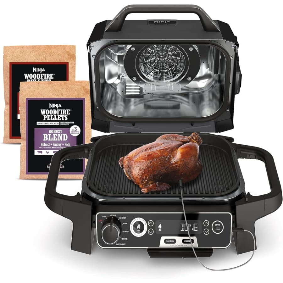 Ninja Woodfire Pro 7-in-1 Grill & Smoker: $250 Ninja Woodfire Pro 7-in-1 Grill & Smoker: $250