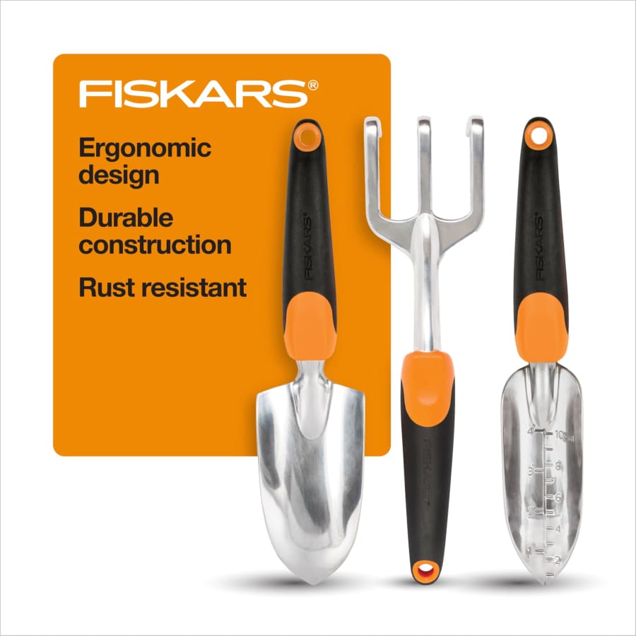 Fiskars 3-in-1 Ergonomic Garden Tool Set: $19.15 Fiskars 3-in-1 Ergonomic Garden Tool Set: $19.15