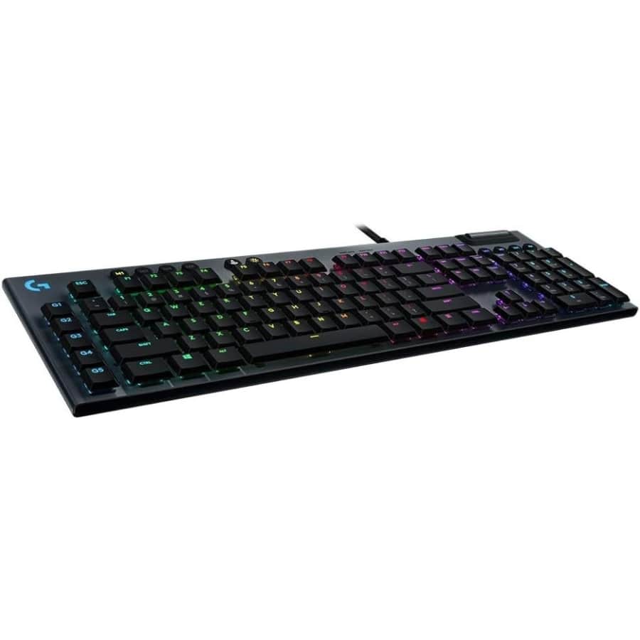 Refurb Logitech G815 Lightsync RGB Mechanical Gaming Keyboard: $69.99