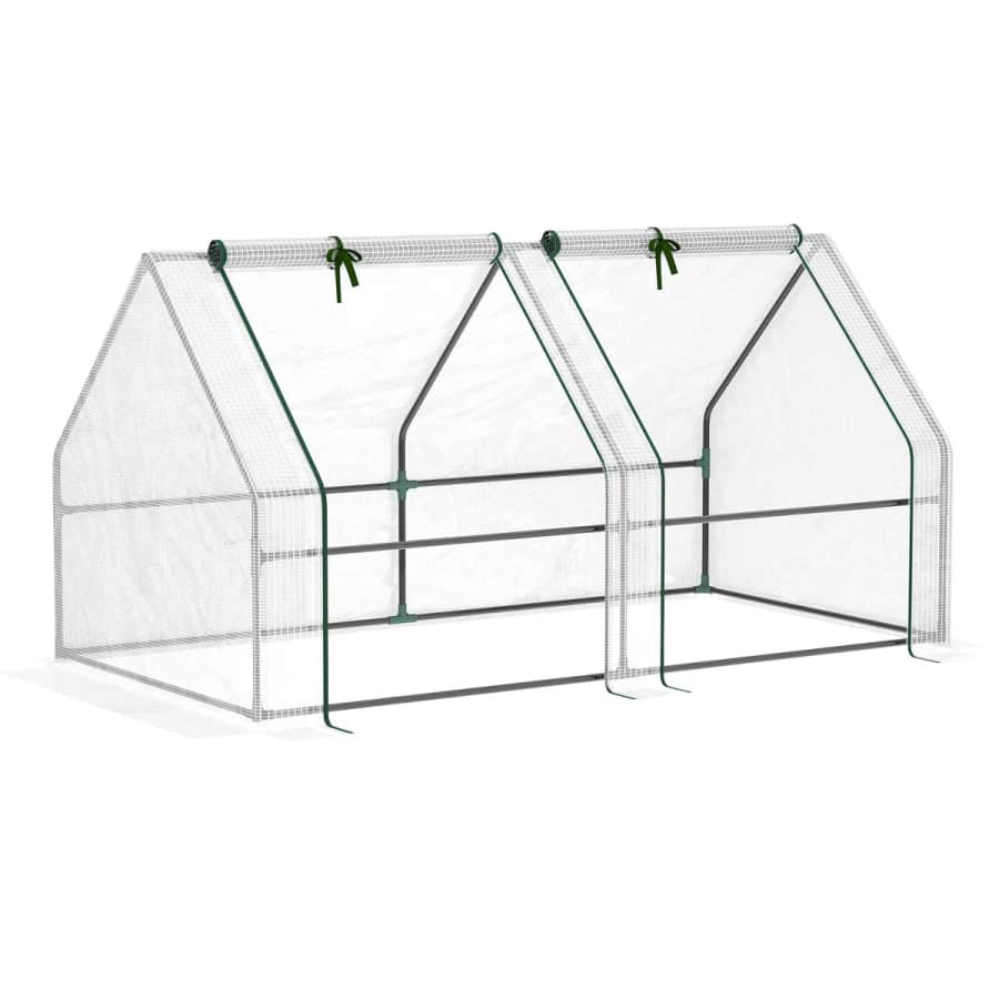 Outsunny 35.5" Portable Mini Greenhouse: $37