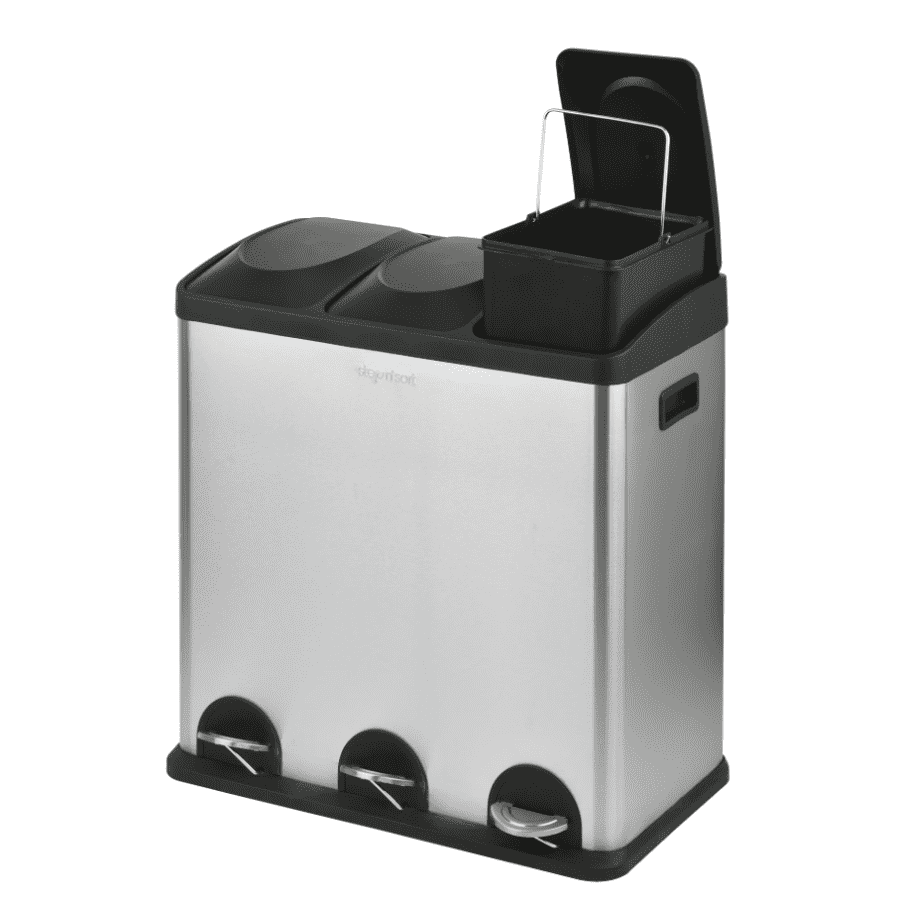 Step N' Sort 16-Gal. Kitchen Trash Can: $80 Step N' Sort 16-Gal. Kitchen Trash Can: $80