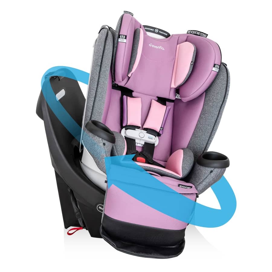 Evenflo Gold Revolve360 Extend All-in-One Rotational Car Seat: $249