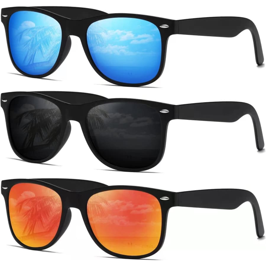 Men's Polarized Sunglasses 3-Pack: $10 Men's Polarized Sunglasses 3-Pack: $10