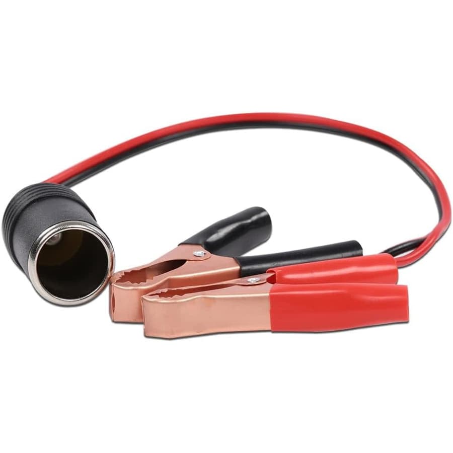 12V Battery-to-Cigarette Lighter Adapter: $4.99