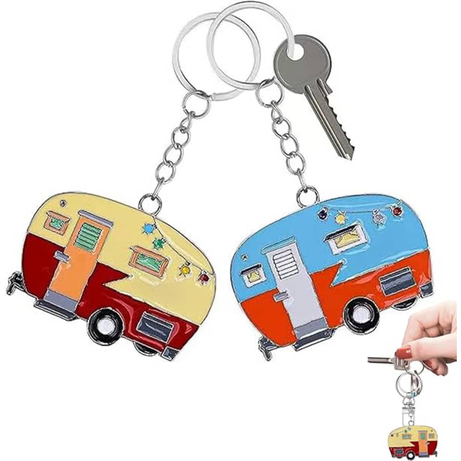 Camper Keychain Set: $3.41