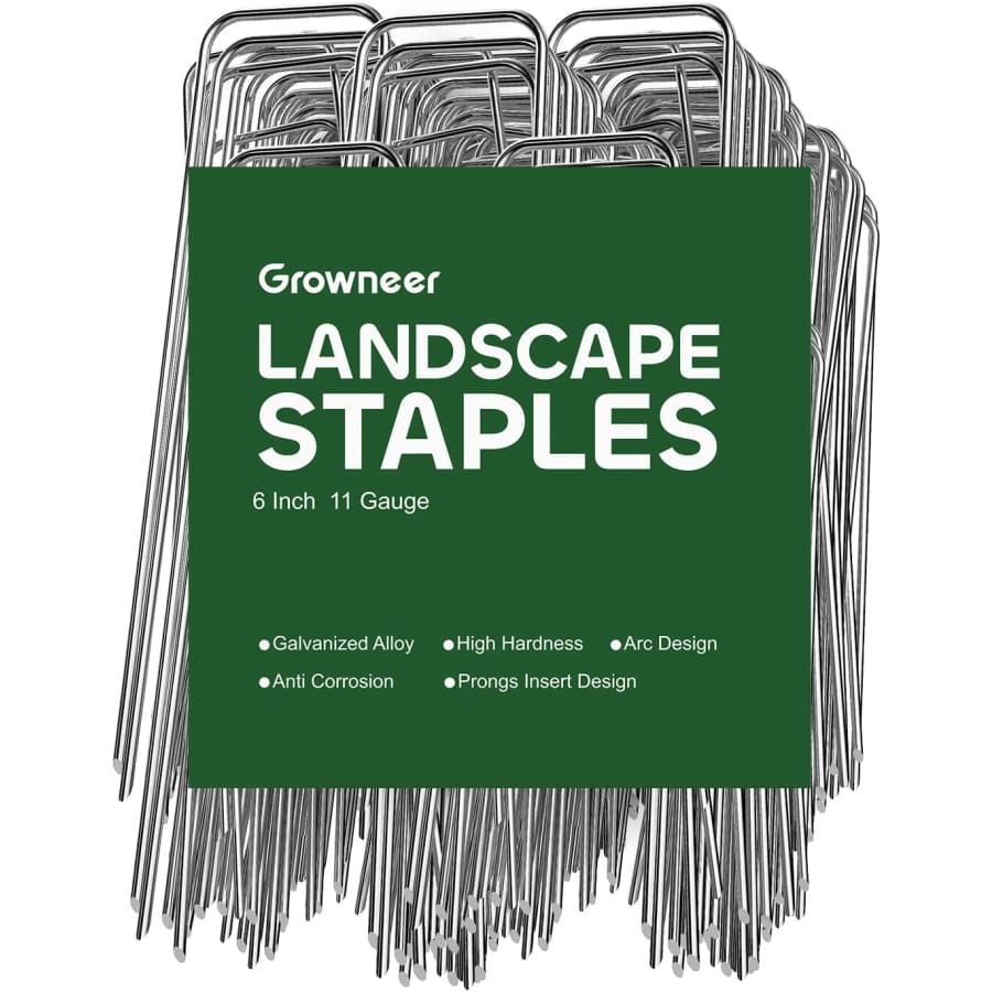 Growneer 6" Landscape Staples 100-Pack: $13 via Sub & Save