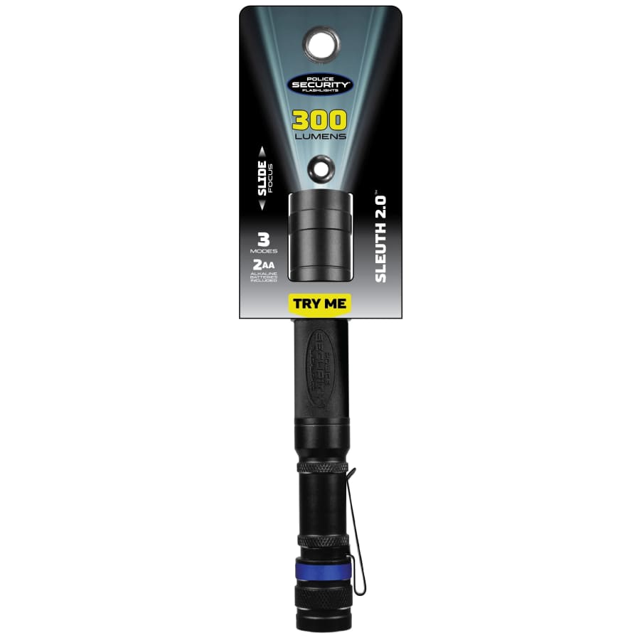 Police Security Flashlights Sleuth 2.0 Flashlight: $6.97