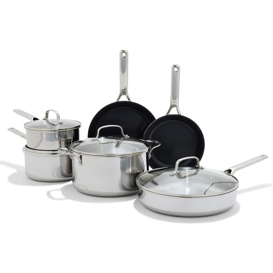 OXO 13-Piece Stainless Steel Cookware Set: $120 w/ Prime