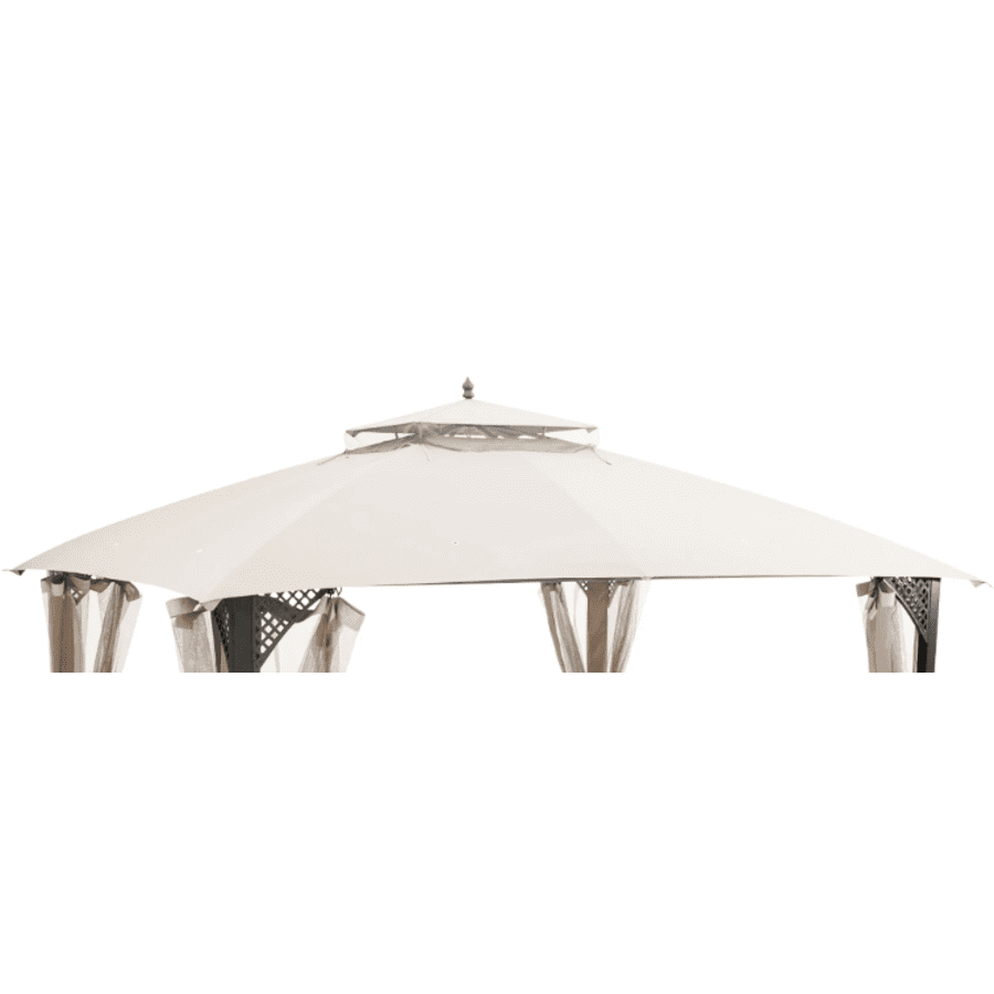 Costway 10' x 12' Patio Gazebo Replacement Top Cover 2-Tier Canopy: $55