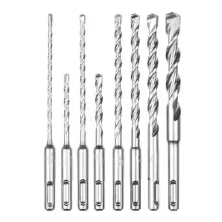 Milwaukee 5-Piece 2-Cutter SDS-PLUS Carbide Hammer Drill Bit Set: $15 Milwaukee 5-Piece 2-Cutter SDS-PLUS Carbide Hammer Drill Bit Set: $15