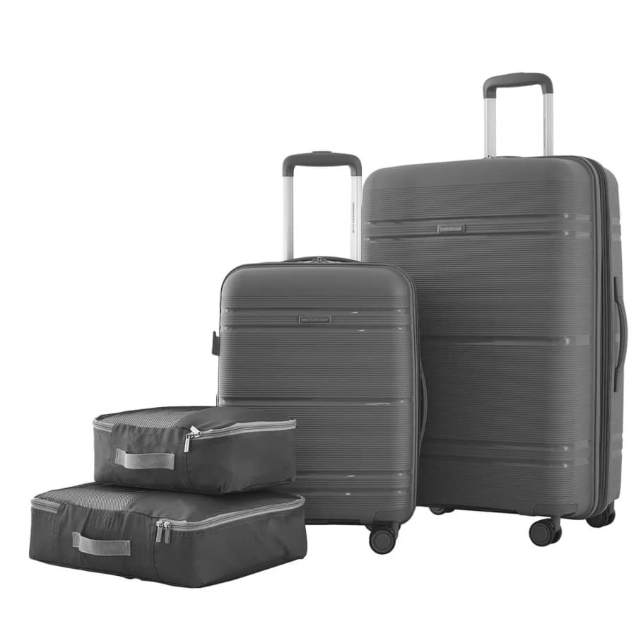Traveler's Club Lucian Collection 4-Piece Hardside Luggage: $44