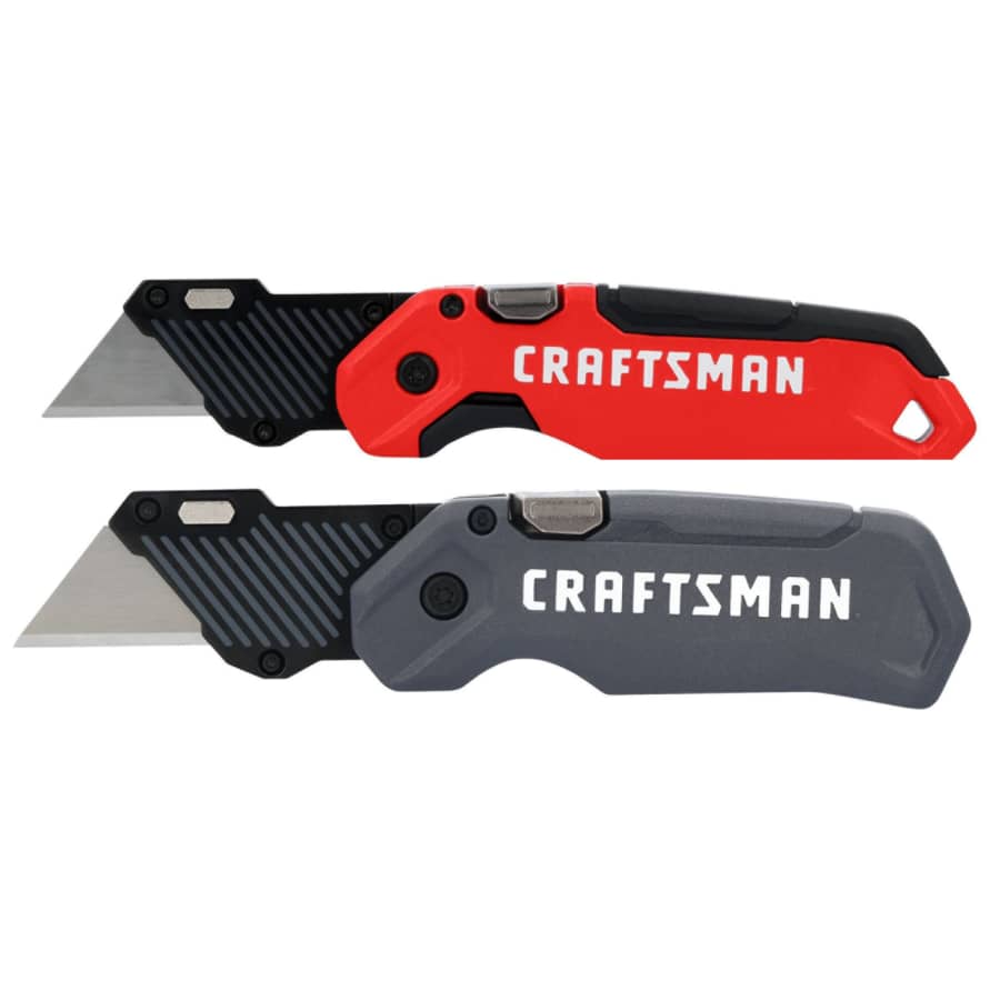 Craftsman 3/4" Folding Utility Knife w/ Blade Storage 2-Pack: $17 Craftsman 3/4" Folding Utility Knife w/ Blade Storage 2-Pack: $17