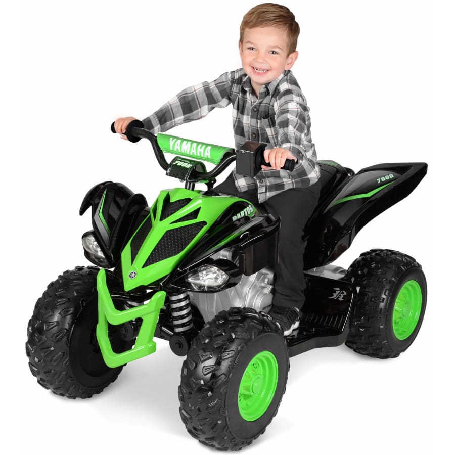 Yamaha Raptor ATV 12V Battery-Powered Ride-On: $148