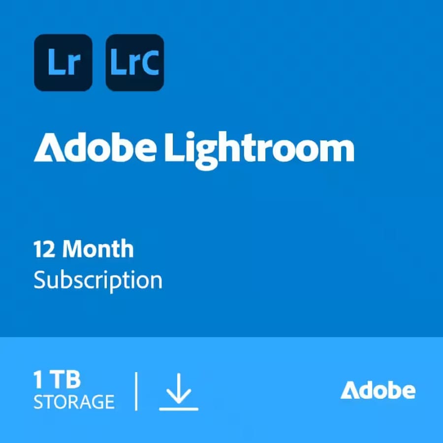Adobe Lightroom 1-Year Subscription: $120