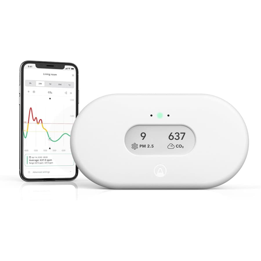 Airthings View Plus Battery Powered Radon & Air Quality Monitor: $234.98