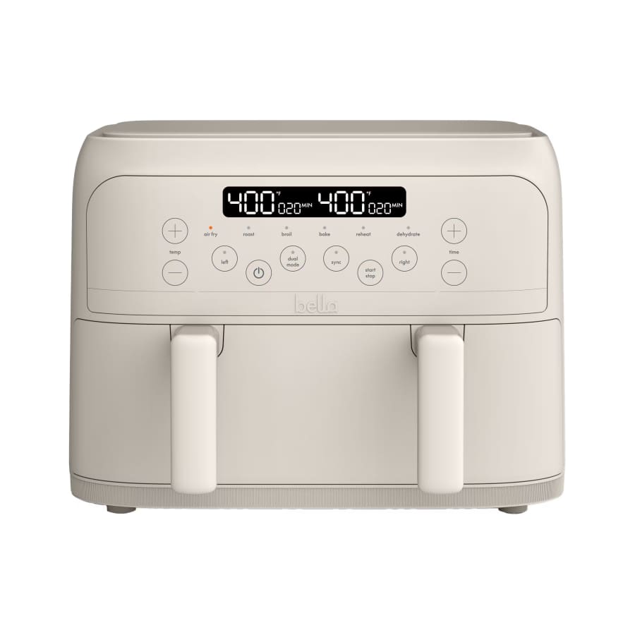 Bella 4-Quart TriZone Air Fryer: $40