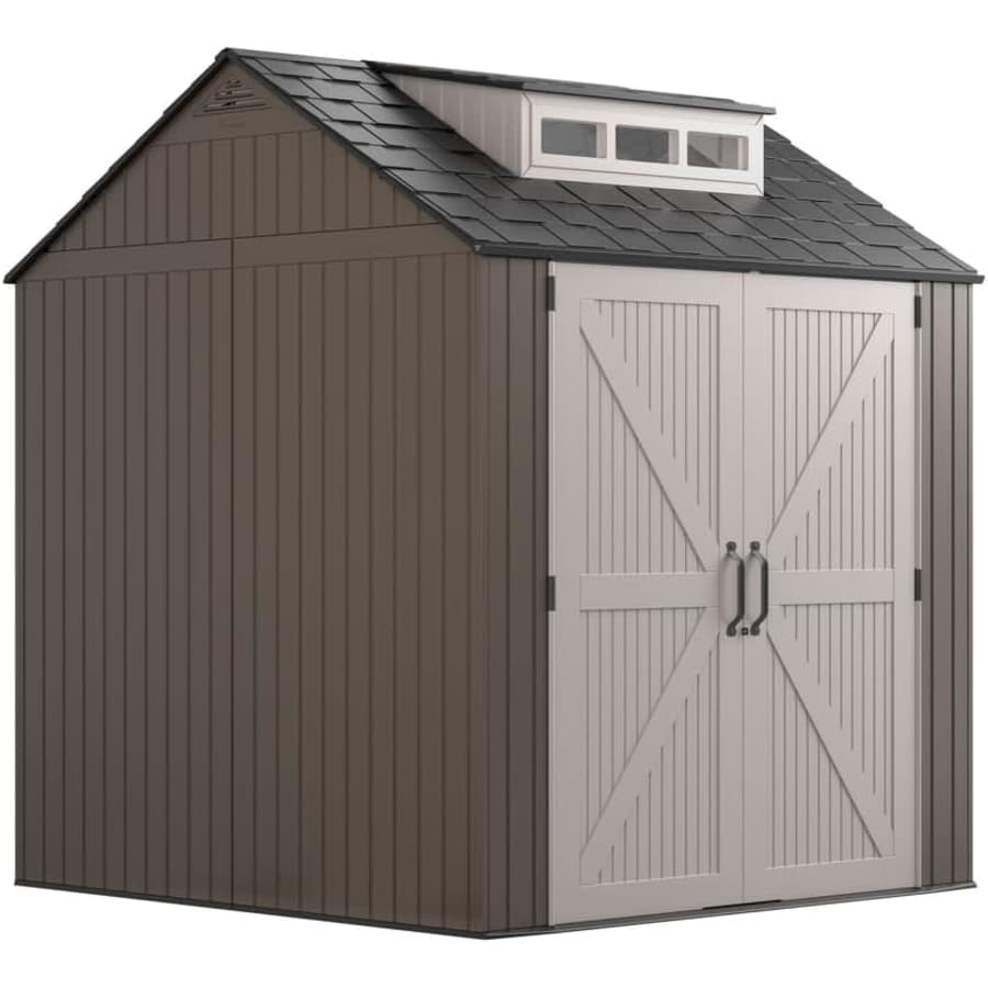 Rubbermaid 7x7-Foot Resin Storage Shed: $800 Rubbermaid 7x7-Foot Resin Storage Shed: $800