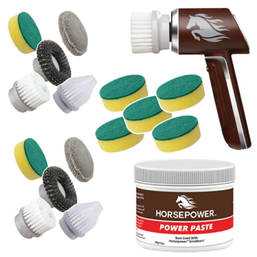 Horsepower Power Scrubber Deluxe Bundle: $30 Horsepower Power Scrubber Deluxe Bundle: $30