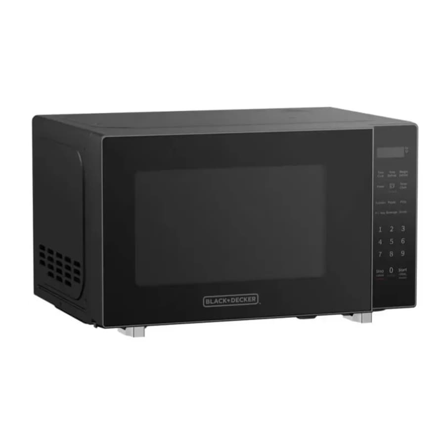 Black+Decker Black + Decker 0.7-Cu. Ft. 700W Microwave Oven: $38 in cart