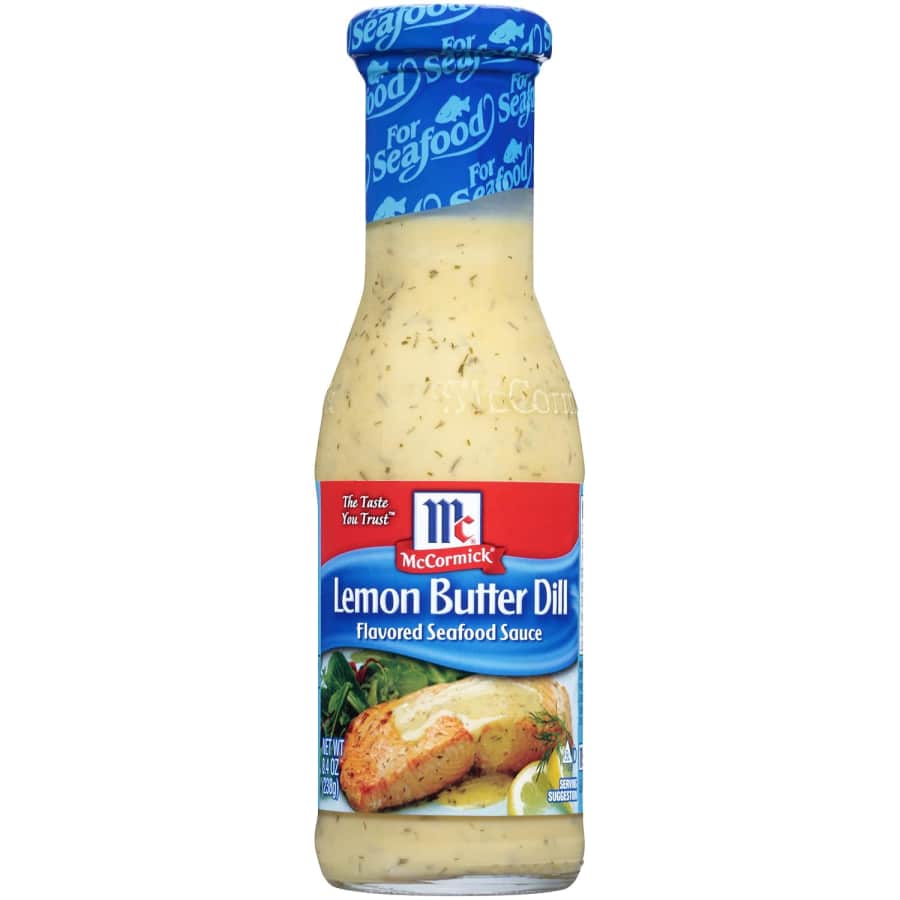 McCormick Lemon Butter Dill Seafood Sauce 8.4-oz. Bottle 6-Pack: $7.18 via Sub & Save