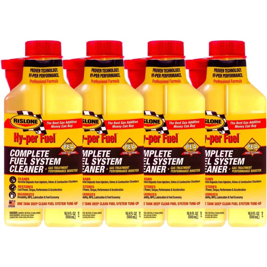 Rislone Hy-per Fuel Complete Fuel System Cleaner 4-Pack: $22