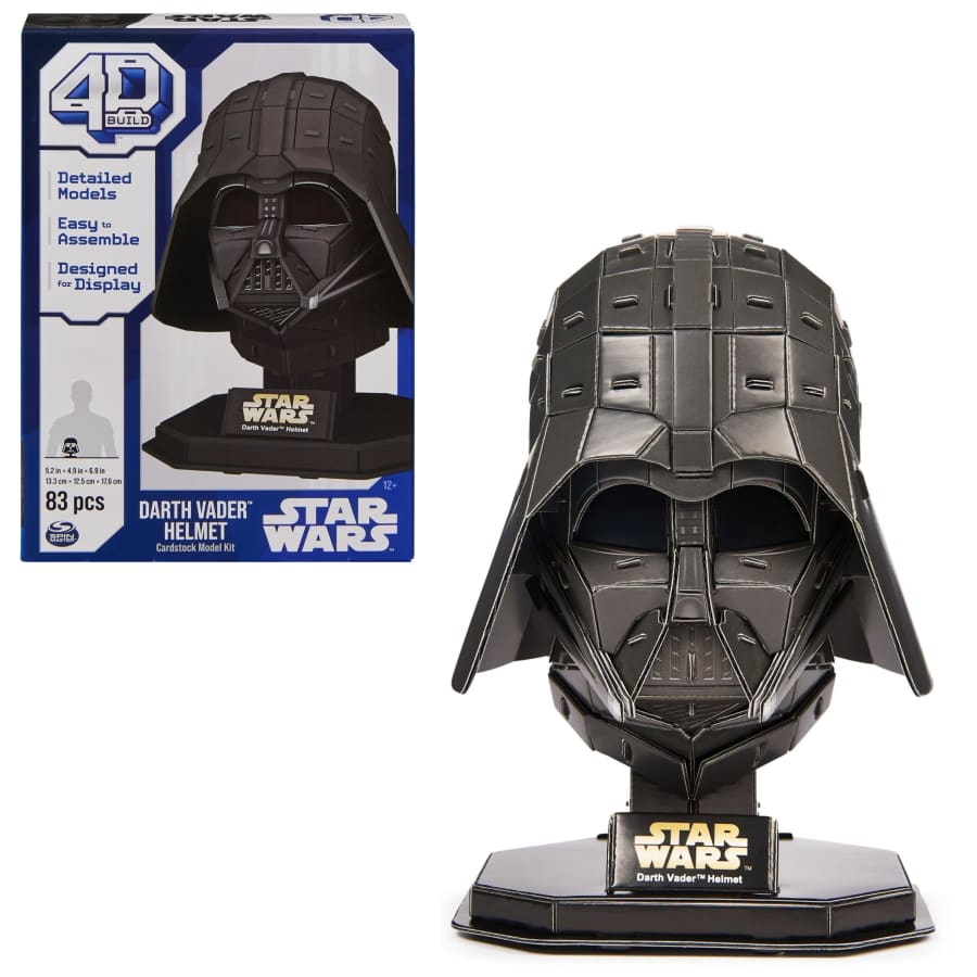 4D Build Star Wars Darth Vader 3D Model Kit: $6.29 4D Build Star Wars Darth Vader 3D Model Kit: $6.29