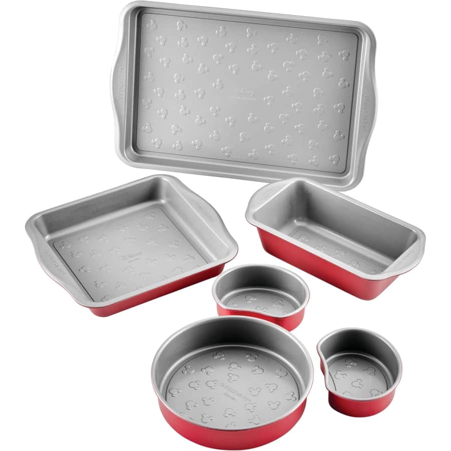 Farberware Disney Bake with Mickey Mouse 6-Piece Nonstick Bakeware: $48.99
