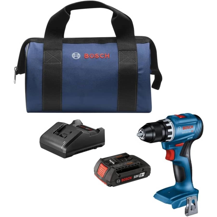 Bosch 18V Compact Brushless 1/2" Drill/Driver Kit: $79