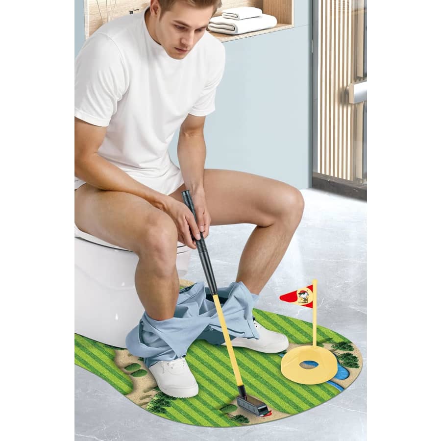 Toilet Golf Game: $11 w/ Prime Toilet Golf Game: $11 w/ Prime