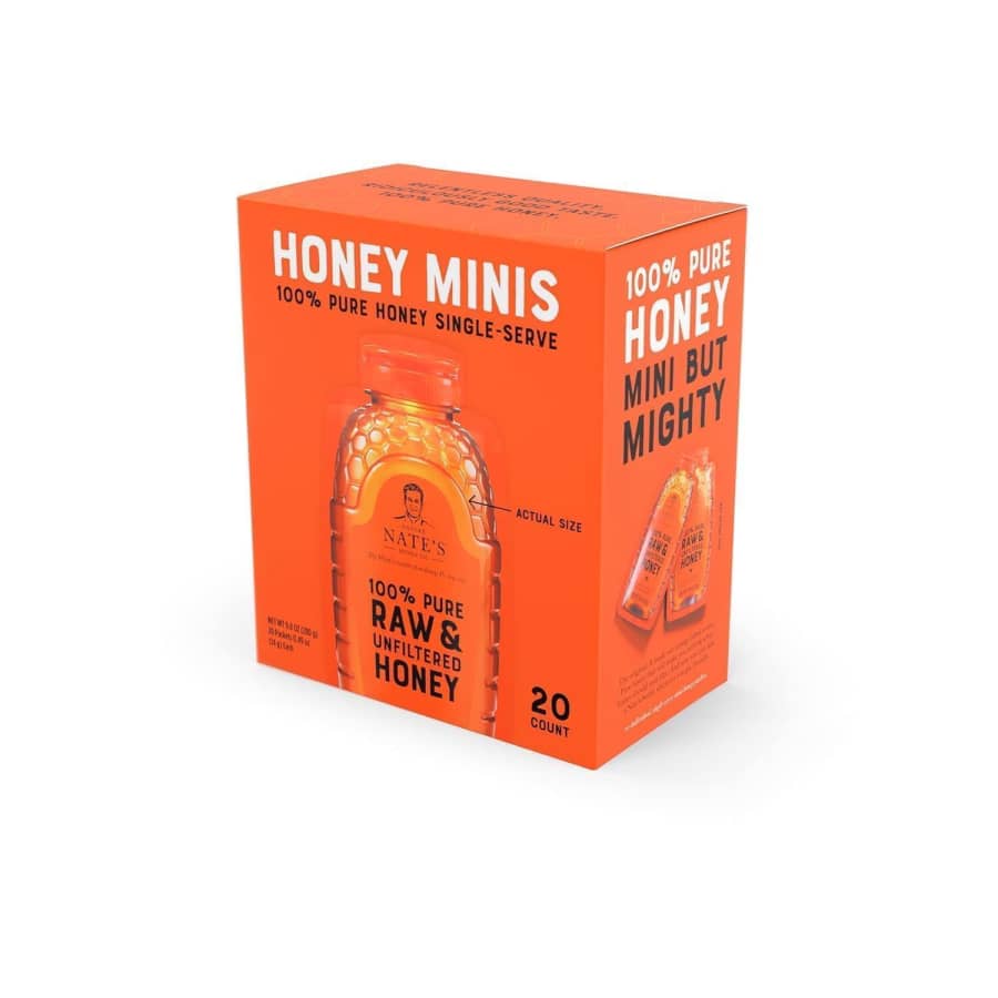 Nate's Honey Minis 20-Count Box: $5.23 via Sub & Save Nate's Honey Minis 20-Count Box: $5.23 via Sub & Save