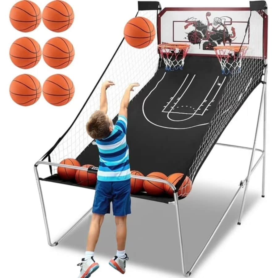 Segmart 81" x 44" Indoor Arcade Basketball Game: $79.99