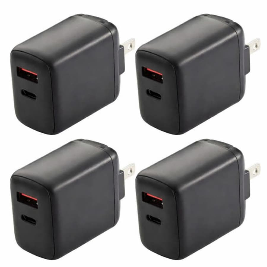 PowerXcel 20W USB-C Wall Charger 4-Pack: $8.49
