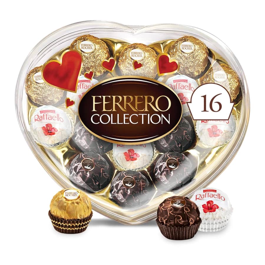 Ferrero Collection 16-Count Chocolate Heart Gift Box: $8.97 via Sub & Save