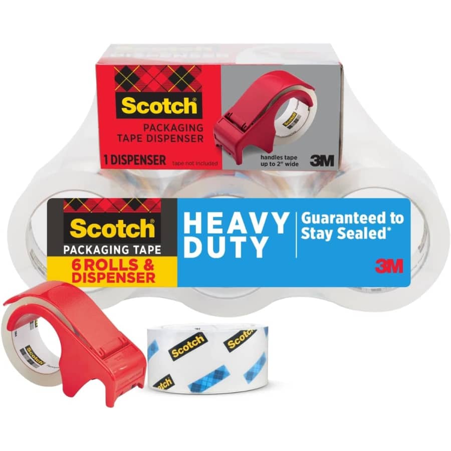 Scotch Packaging Tape Deals at Amazon: Up to 60% off