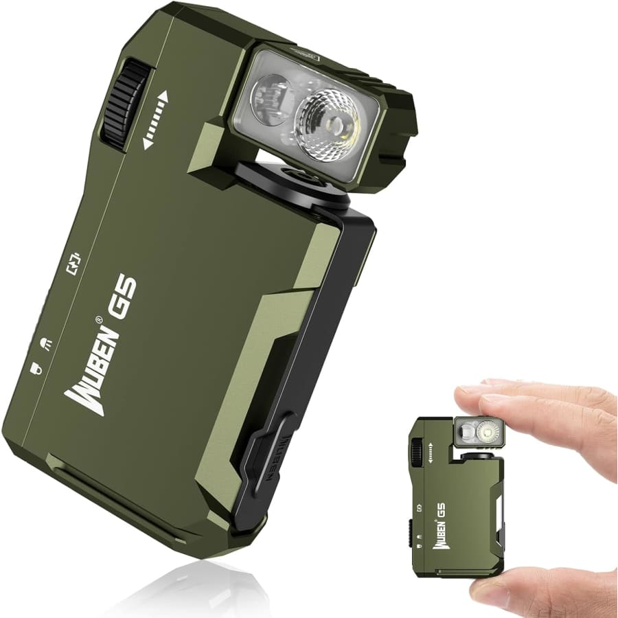 WUBEN G5 Portable Rechargeable EDC Flashlight: $20 WUBEN G5 Portable Rechargeable EDC Flashlight: $20