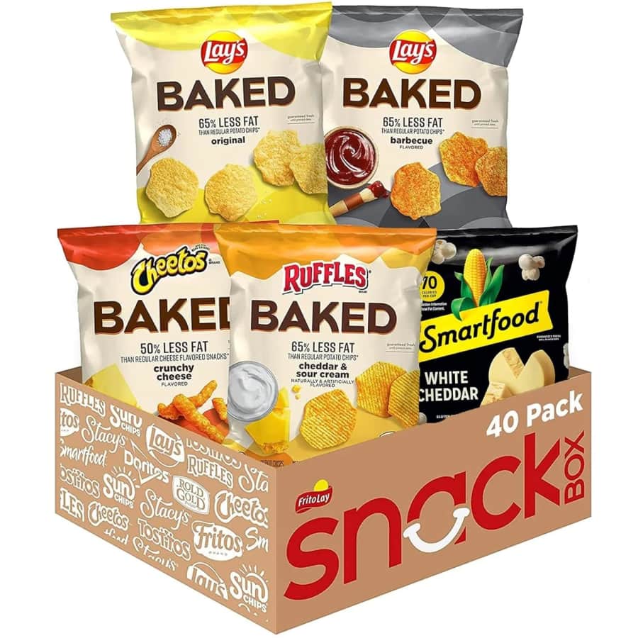 Frito-Lay Baked & Popped Variety Mix 40-Pack: $11.77 via Sub & Save Frito-Lay Baked & Popped Variety Mix 40-Pack: $11.77 via Sub & Save