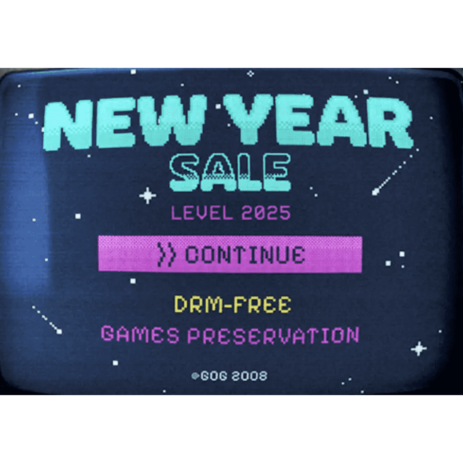 Gog New Year Sale: Up to 95% off Gog New Year Sale: Up to 95% off