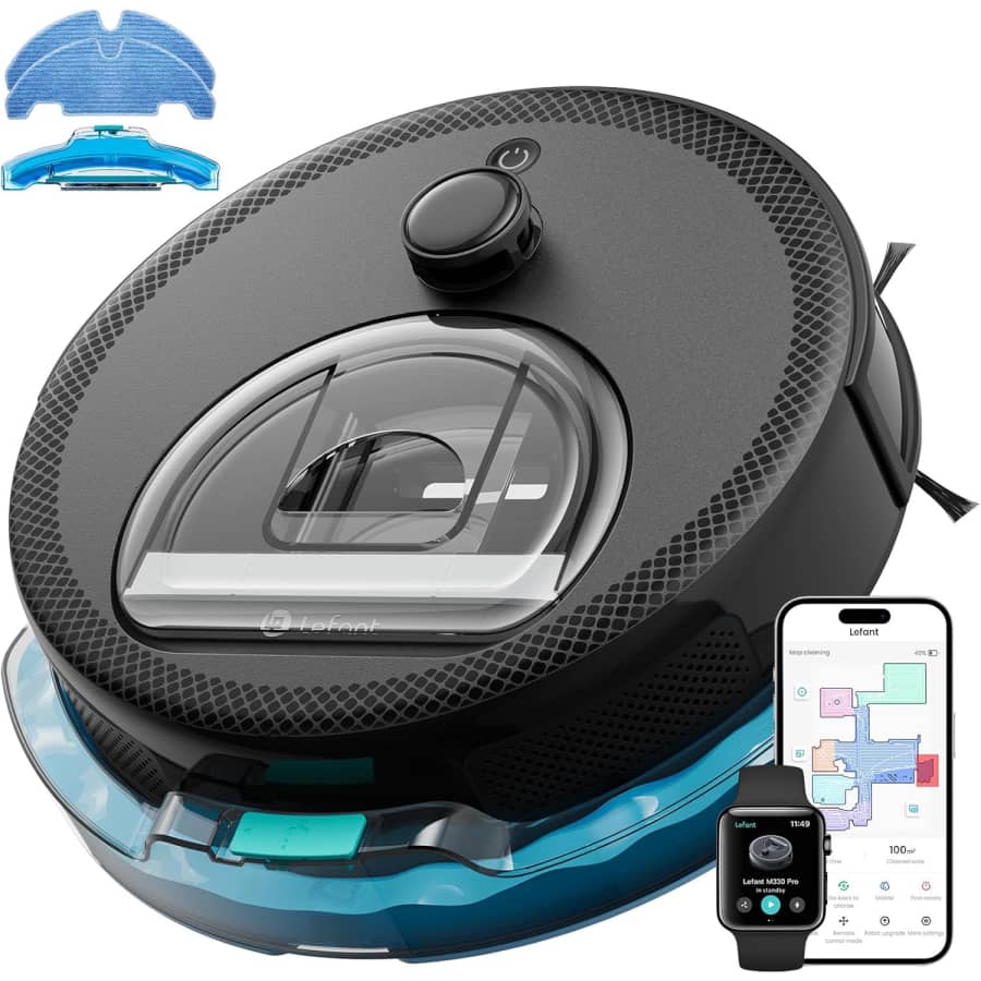Lefant M330 Pro LiDAR Robot Vacuum and Mop: $99.39 Lefant M330 Pro LiDAR Robot Vacuum and Mop: $99.39