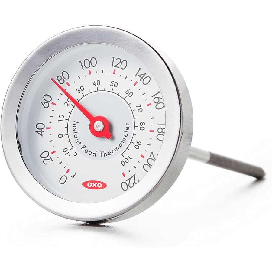OXO Good Grips Analog Instant Read Thermometer: $8