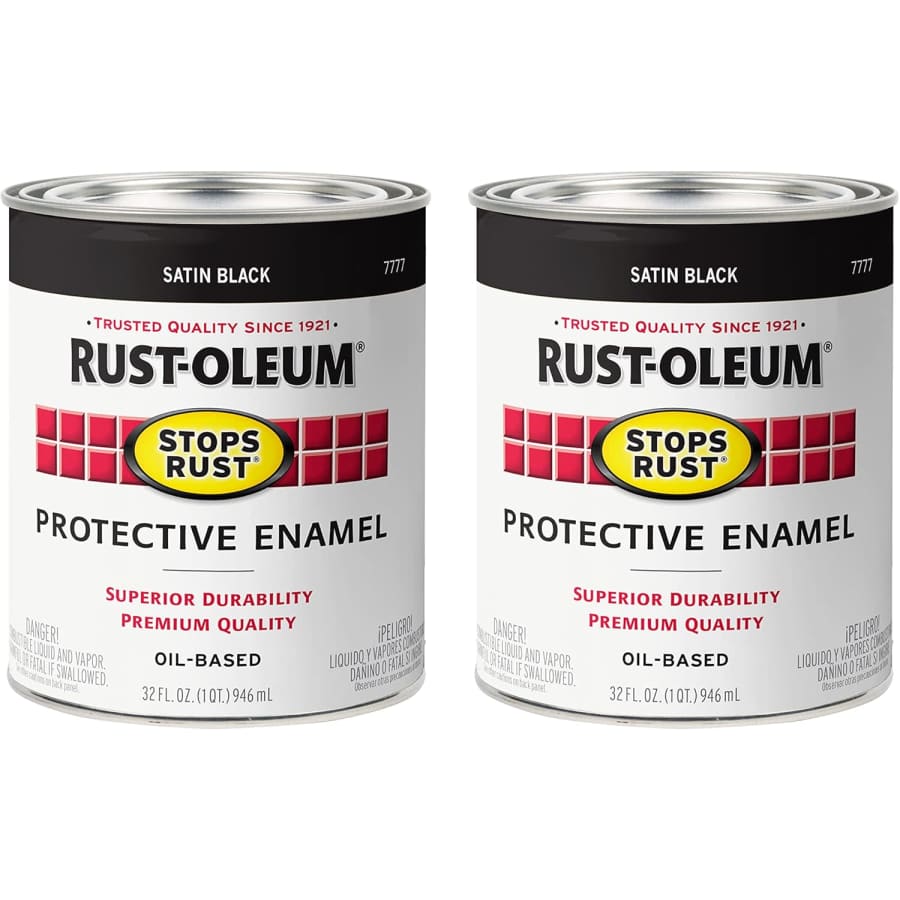 Rust-Oleum 32-oz. Stops Rust Brush-On Paint 2-Pack: $16