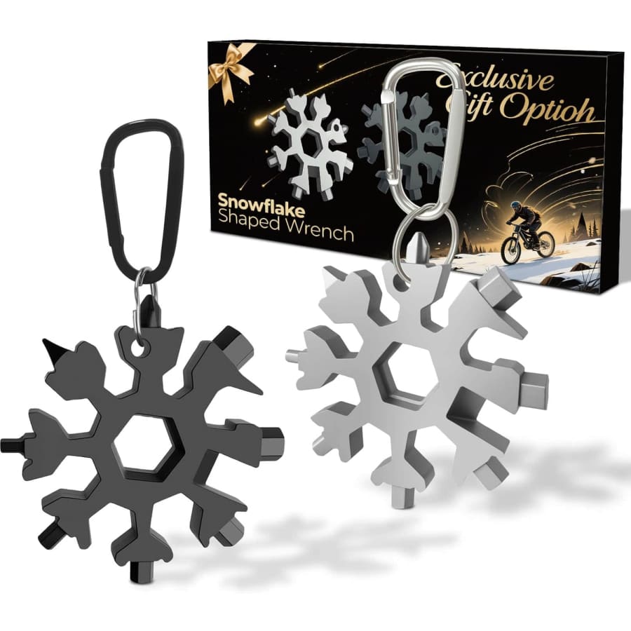 Muclip Snowflake Multi Tool 2-Pack: $8.99