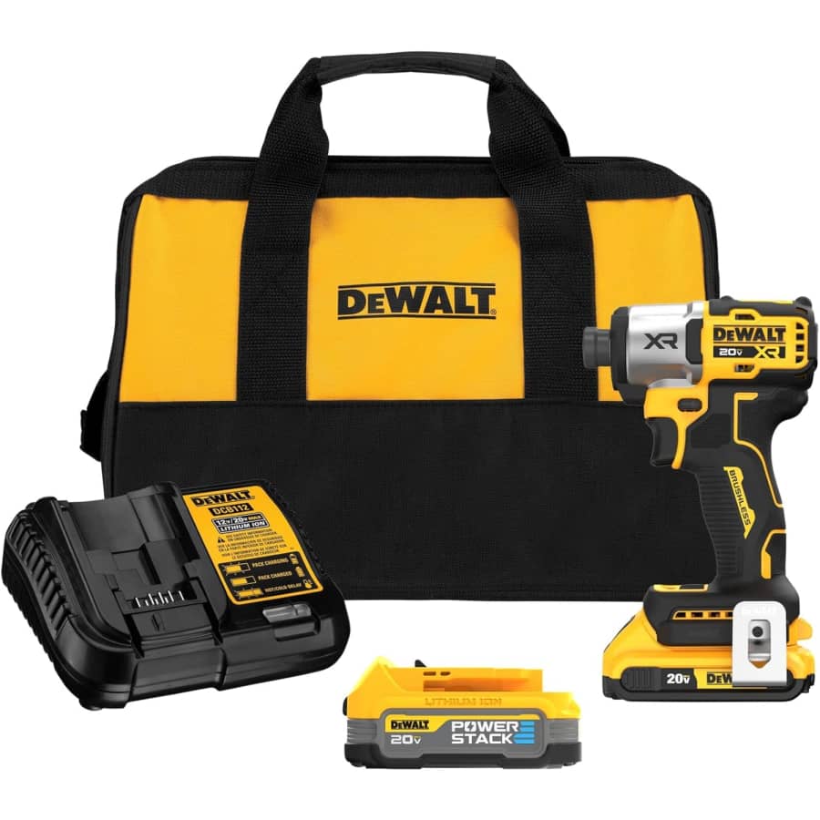 DeWalt 20V MAX Impact Driver Kit: $99 DeWalt 20V MAX Impact Driver Kit: $99