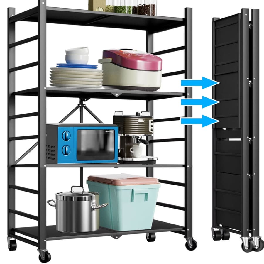 Musment Adjustable 4-Tier Shelving Unit: $50