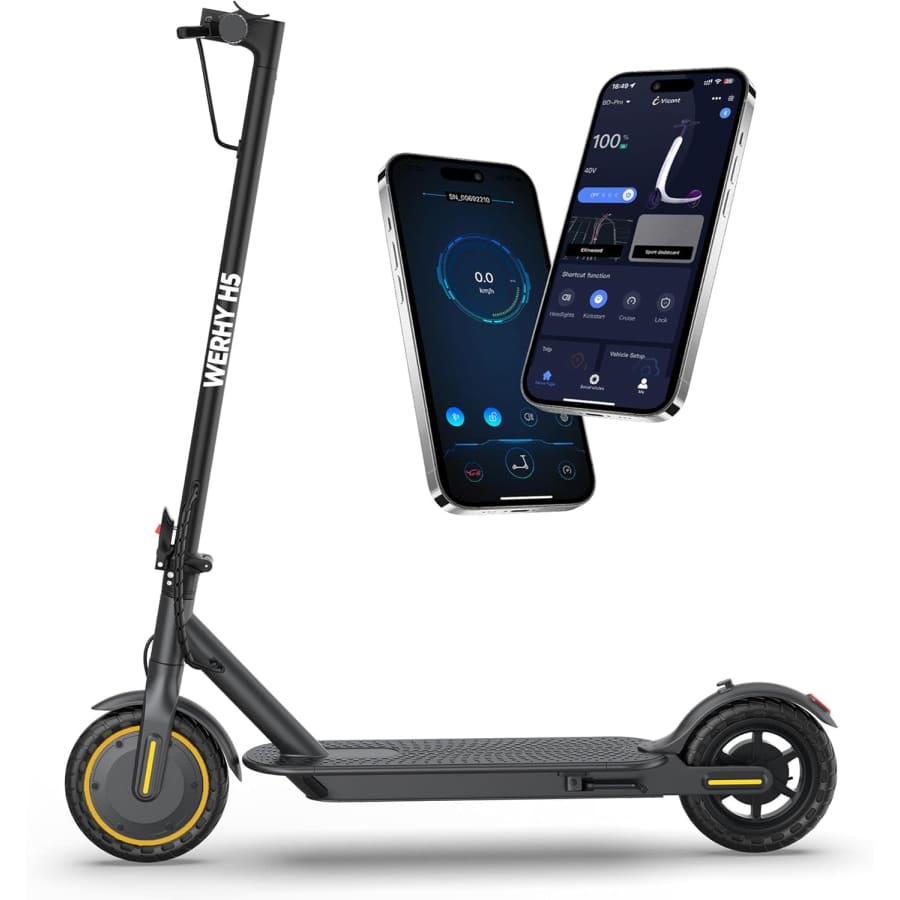 Werhy 350W/500W Foldable E Scooter: $180