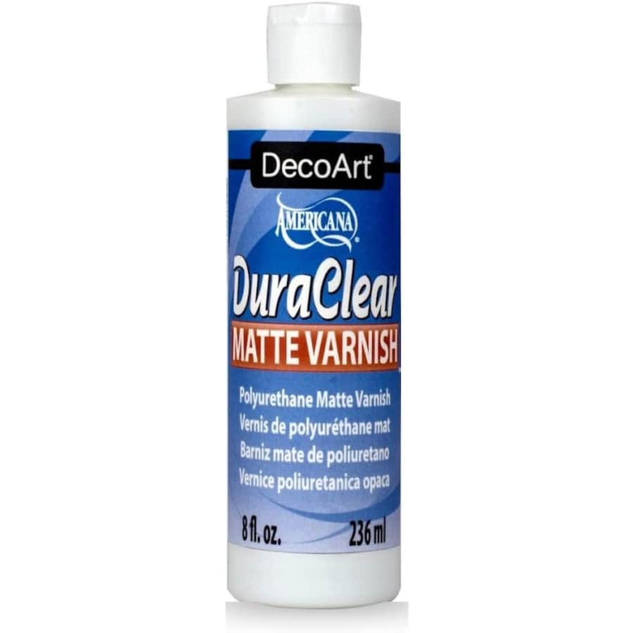 DecoArt DuraClear Varnish 8-oz. Bottle: $6
